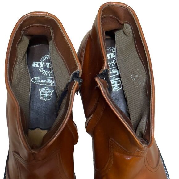 HY-TEST 4253 Vintage Ankle Leather Work Boots Size 9 C - Picture 13 of 16